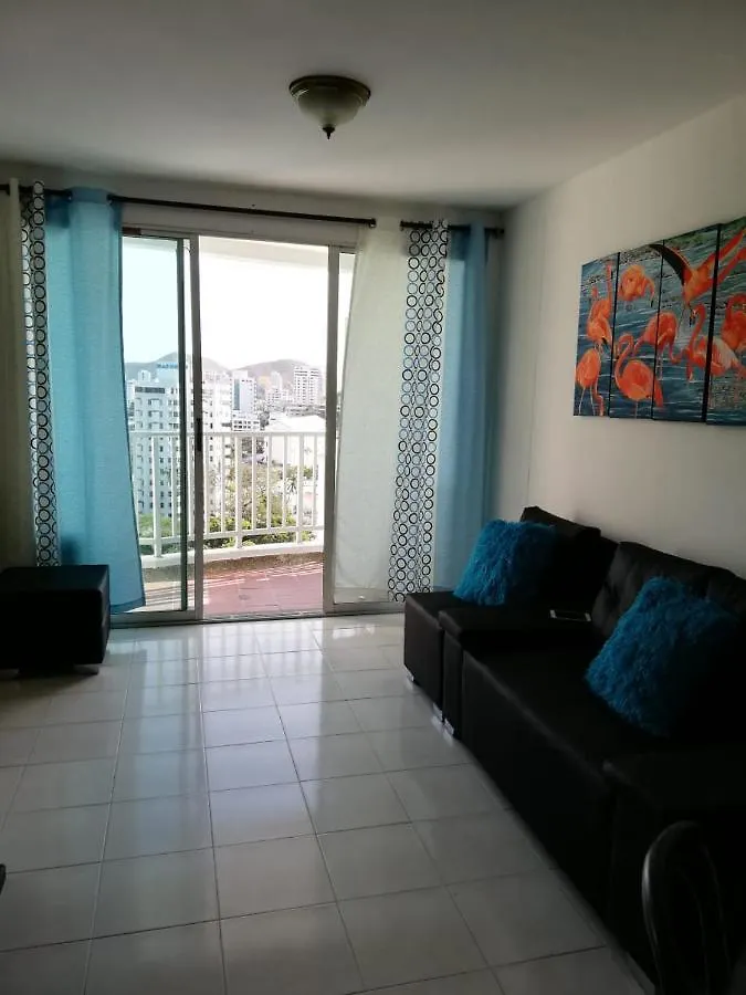 Apartamento Rodadero, Santa Marta Con Vista Al Mar 0*, سانتا مارتا