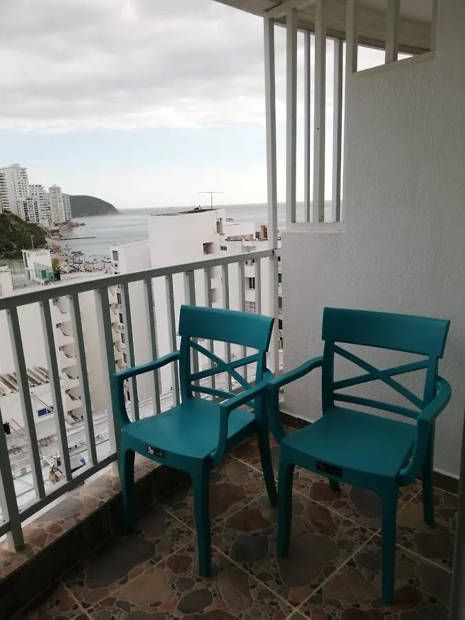 شقة Apartamento Rodadero, Santa Marta Con Vista Al Mar